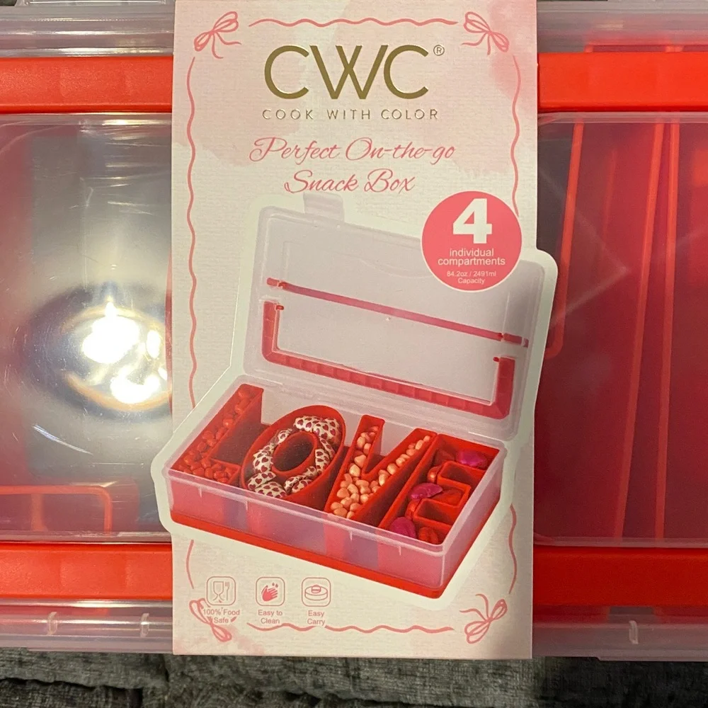 CWC Red Food Storage Box - Picture 2 of 2